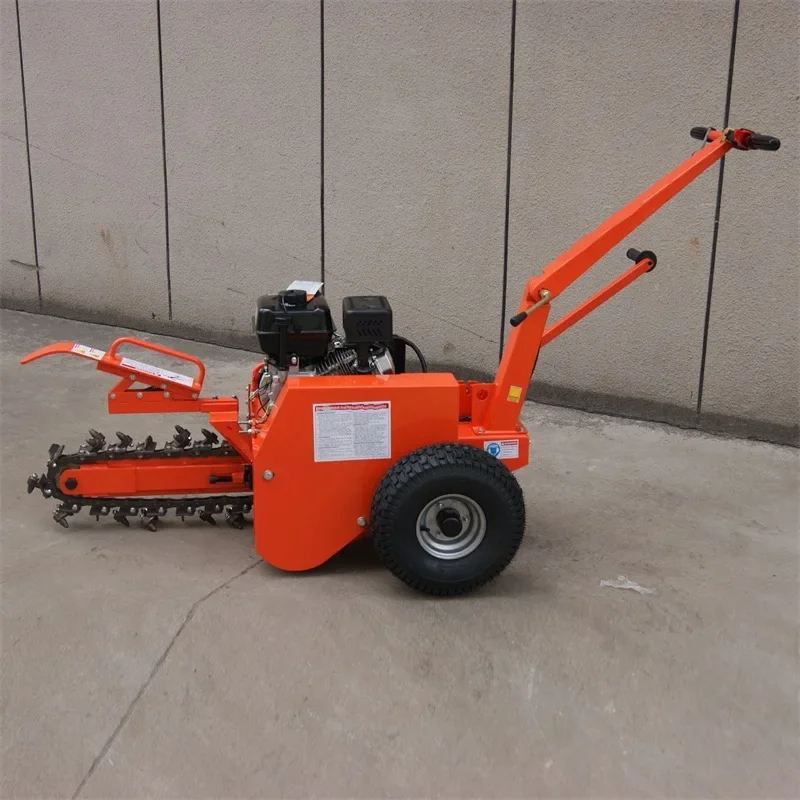 Small rotary tiller trencher Ground agricultural orchard greenhouse trencher Self-walking pastoral