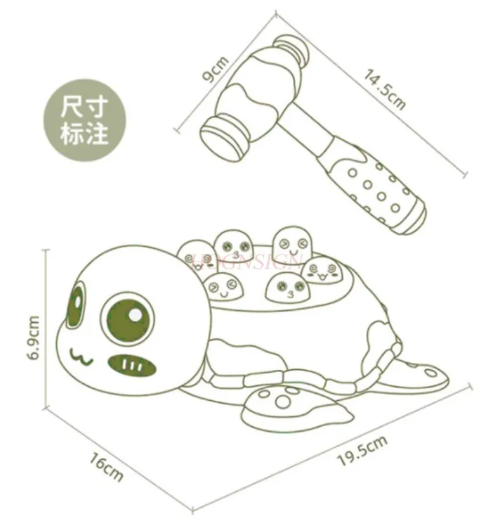 Golpeando a tierra topo juguete para niños bebé beneficios inteligencia educación temprana golpear