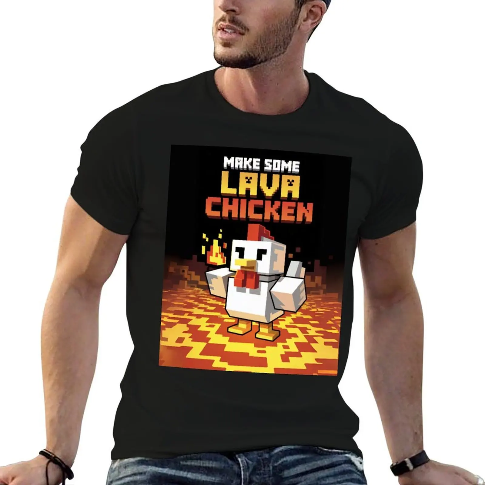 

Make Some Lava Chicken T-Shirt man t shirt summer essential t shirt T-Shirt