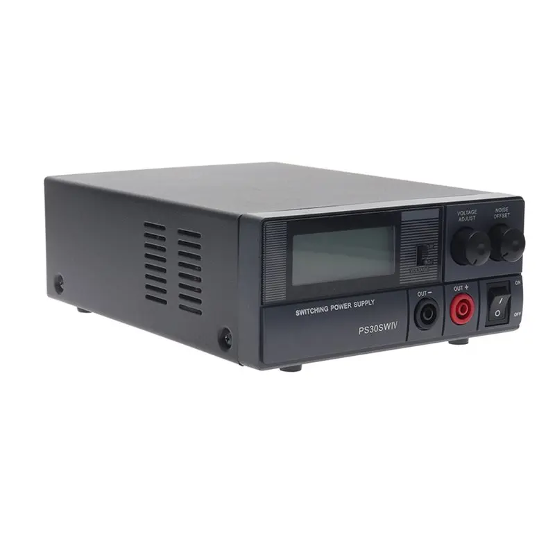 JABS-For QJE PS30SWIV Power Supply 13.8V 30A Adjustable Linear Power Supply DC Communication Switching Power Supply EU Plug