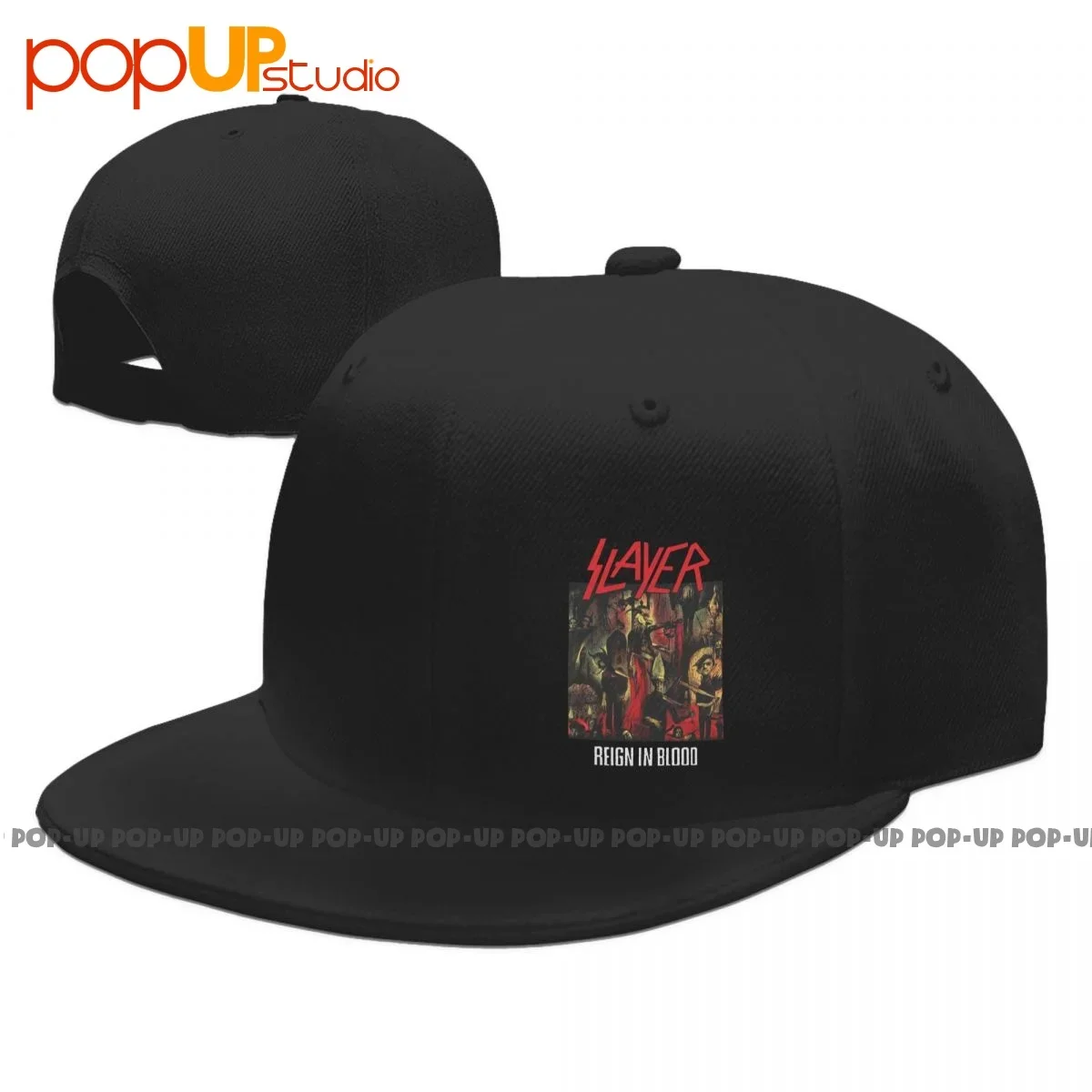 New Slayer Reign In Blood Metal Band Snapback Cap Classic Comfortable Baseball Caps