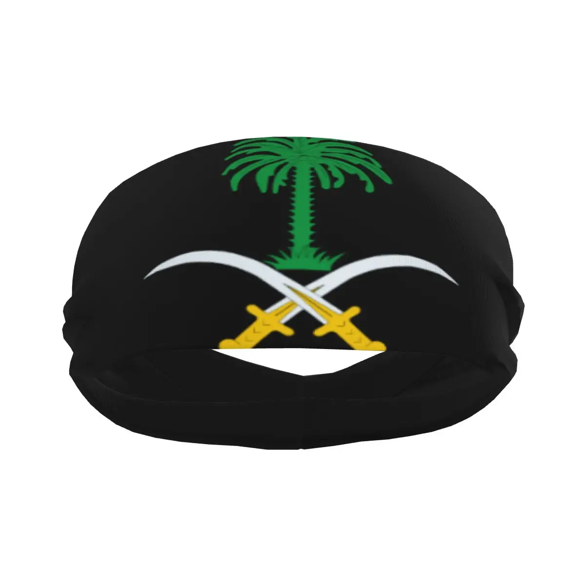 Kingdom Of Saudi Arabia Elastic Hair Band Yoga Headband Makeup Hair Hoop Headwrap