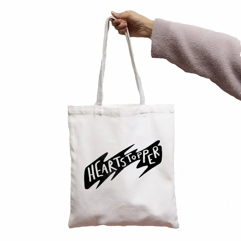 

Minimalist Fashion Canvas Shoulder Bag Letter Print Women's Casual Tote Handbag Daily Outfits Canvas Bag for Shopping Travel