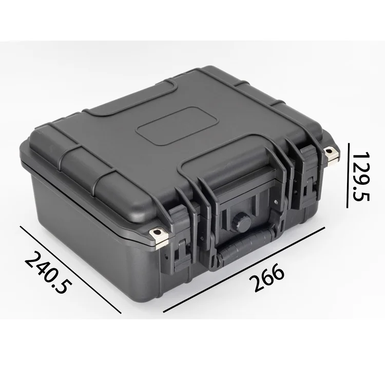 Multi-functional IP67 Waterproof Hard Plastic Tool Case With Pre-cut Custom EVA Foam Inside