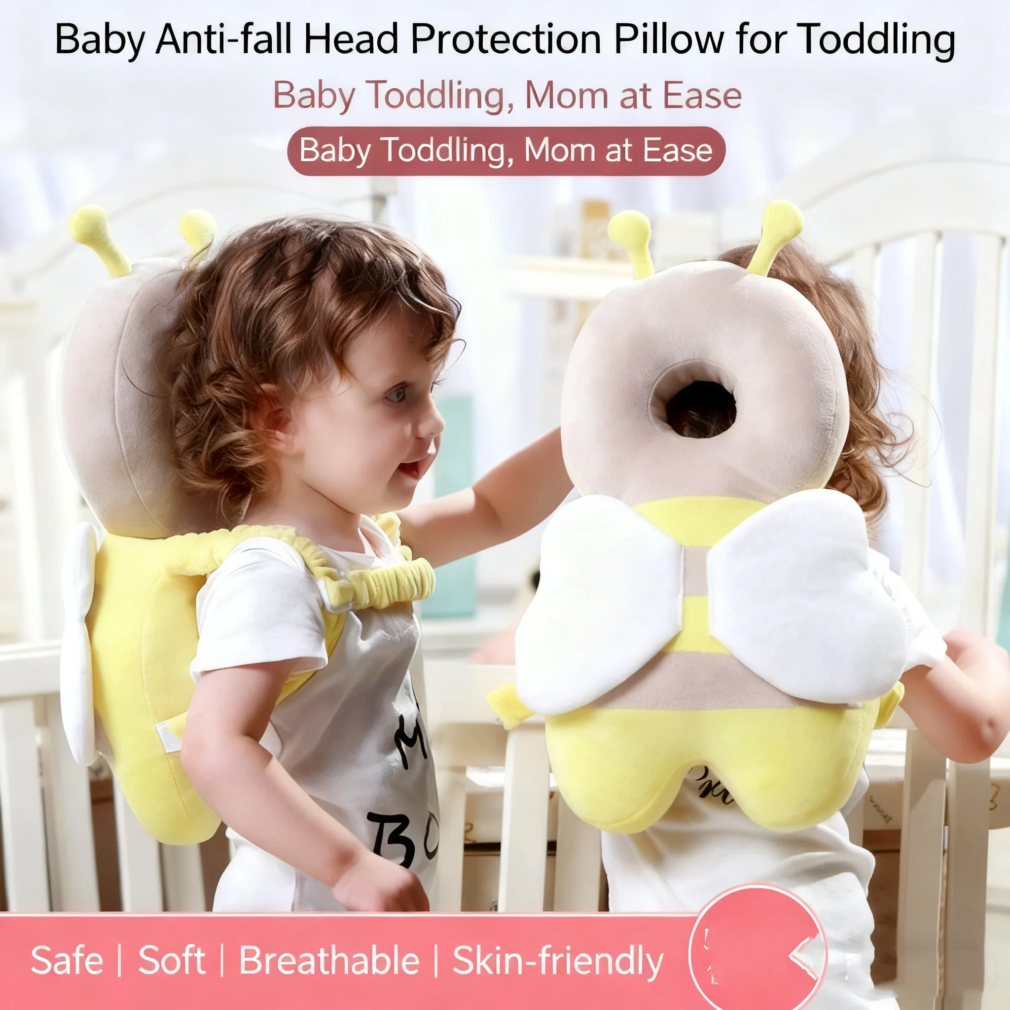 

Детское защитное снаряжение, подушка для защиты от падения ребенка, детский подголовник, дышащая защитная крышка от столкновений