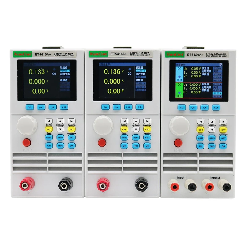 ET54 East Tester Single-channel Programmable Electronic Load 400W Input 0-150V / 0-40A Tester DC Load Multi-channel
