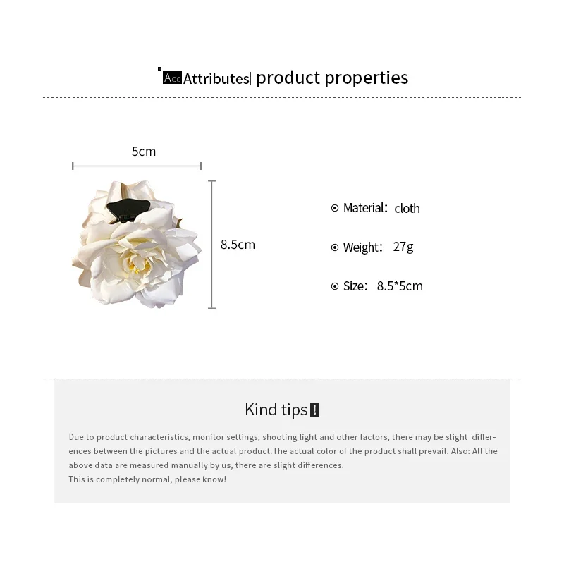 1/2 Pcs Gradient Colorful Dried Rose Flower Hair Claws for Women Vintage New Sweet Temperament Fashion Fairy Shark Clips Sets