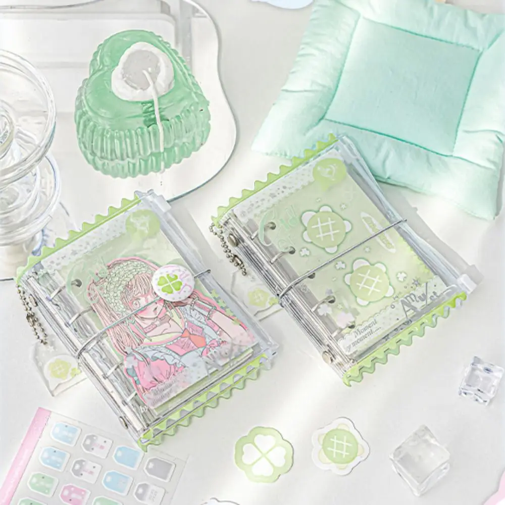 دفتر الأستاذ اليدوي M5 جيب الموثق دفتر المحمولة حك فضفاضة ورقة دفتر الجمالية كتاب حساب اليد الصغيرة بنين بنات