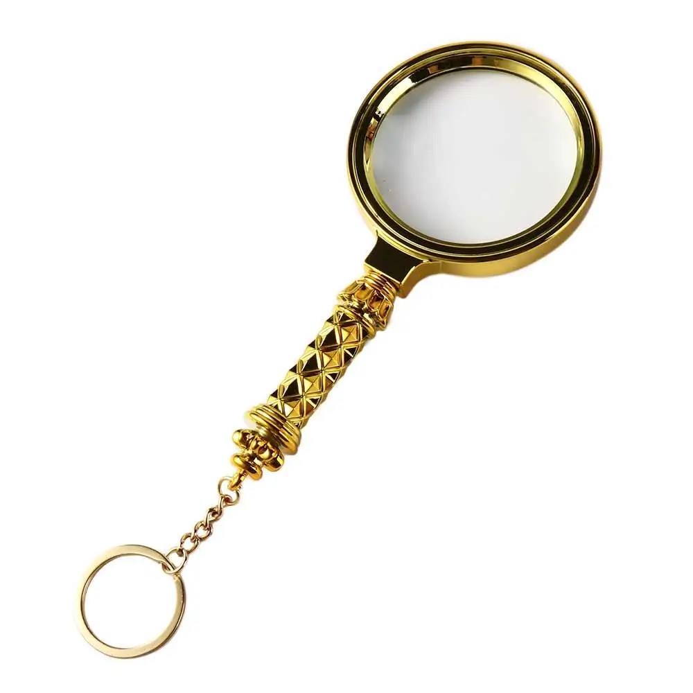 70mm Handheld Magnifier 10X High Definition Eye Loupe Glass Portable Glass Lens Handheld Magnifying Glass Viewing Jewelry