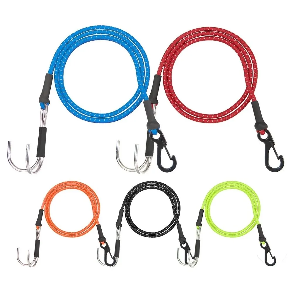 1/10 Kinetic Winch Strap Elastic Rope Rescue Trailer Hook for Axial SCX10 I II III TRX4 D90 RC Crawler