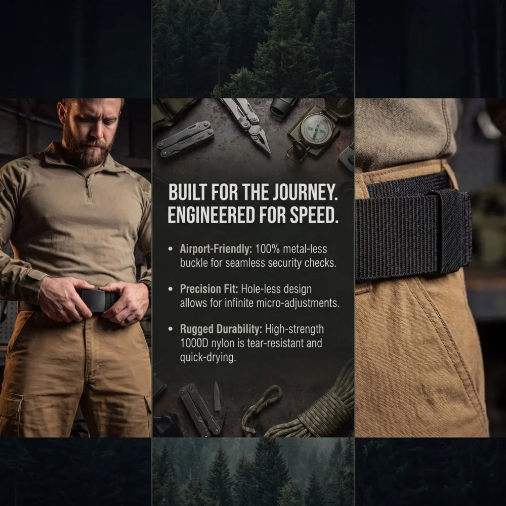 Automatic Buckle Nylon Belt Outdoor Hunting Multifunctional Tactical Canvas Belt High Quality Men Belt  YD392