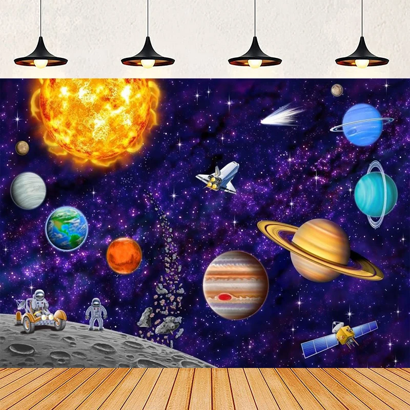 

Земля Вселенная Космическая Планета Фон для фотосъемки Космический корабль Астронавт День Рождения Фон Плакат Фотосессия Фотостудия