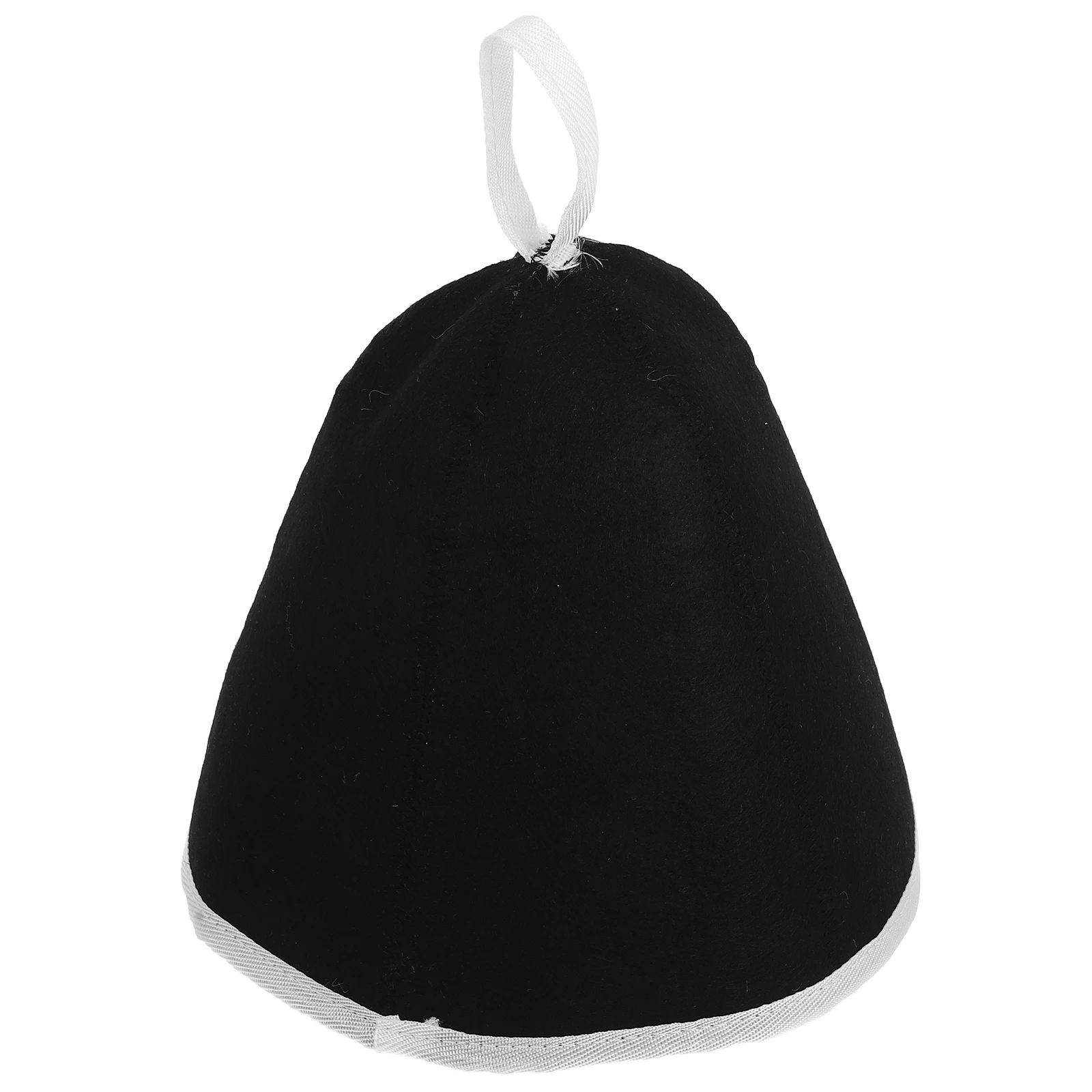 

Felt Sauna Hat Portable Thick Warm Bathing Cap for Men Women Comfortable Sauna Room Hat Shower Accessories Bathroom Supplies
