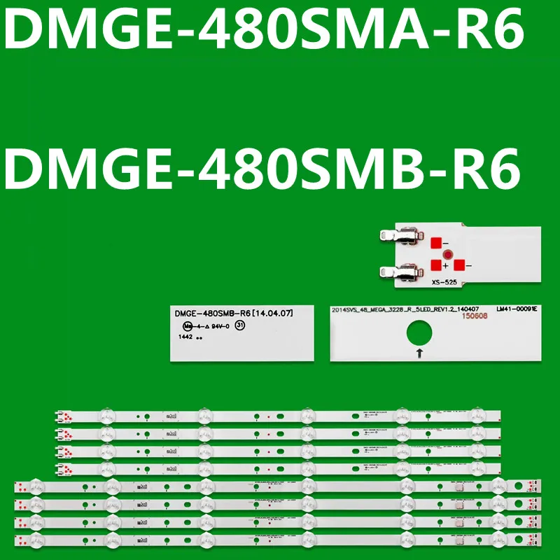 

LED Strip For Sa msung_2014SVS_48 _MEGA 3228 L R LM41-00091E 00090Z DMGE-480SMA-R6 DMGE-480SMB-R6 UE48H5003 UE48H4200 UA42H4288