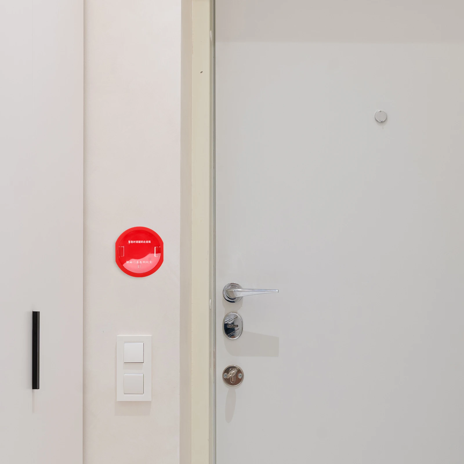 

Wall Mounted Emergency Key Holder Box Durable Plastic Fire Safety Access Lock Cabinet Secure Storage Doors Windows House