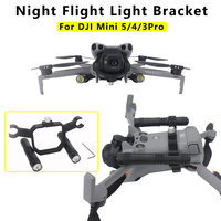 For DJI Mini 3/4/5Pro Drone Night Flight Searchlight 3D Print Bracket For MINI 5 Night Fly Signal Flashlight Indicator Accessory