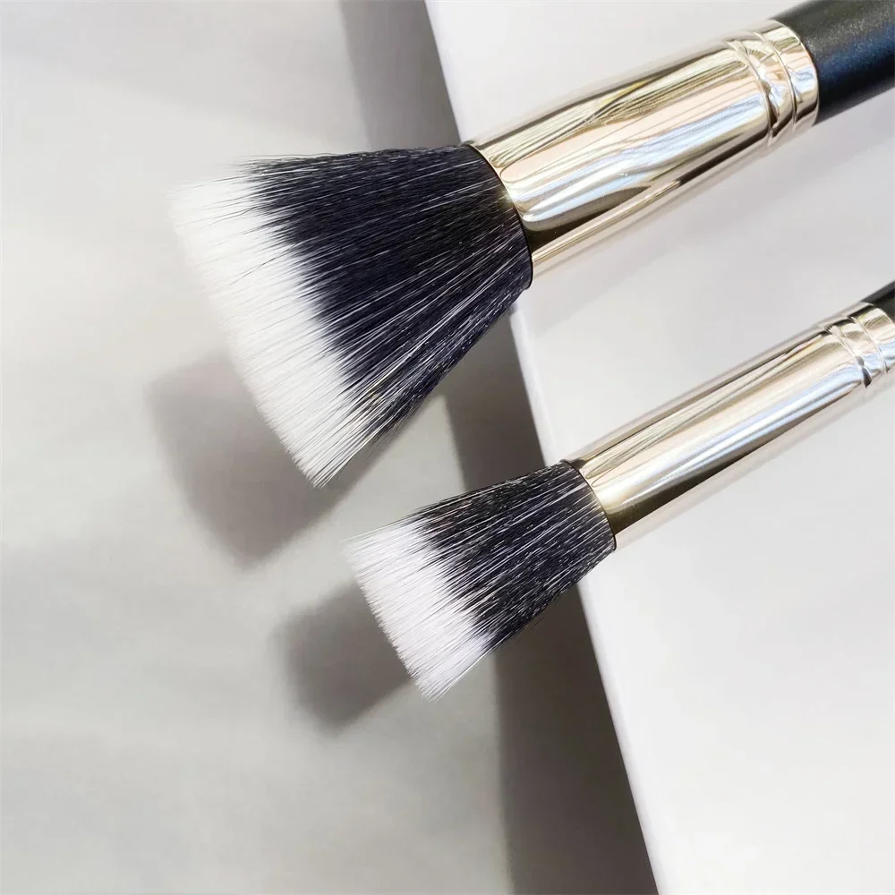 Brocha facial de fibra Duo 187 188, base en polvo ligera multiusos, resaltador de colorete, herramienta de brochas de maquillaje de belleza 132 159
