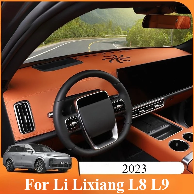 Для Li Lixiang L8 L9 2023, автомобильный коврик для приборной панели, коврик для приборной панели, солнцезащитный козырек, чехол для приборной панели, аксессуары для ковров
