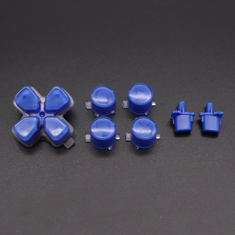 For PS5 Controller Replacement Dpad and ABXY Jelly Button Trigger Key Repair Parts For PS5 V1 V2 V3 option and Share Buttons