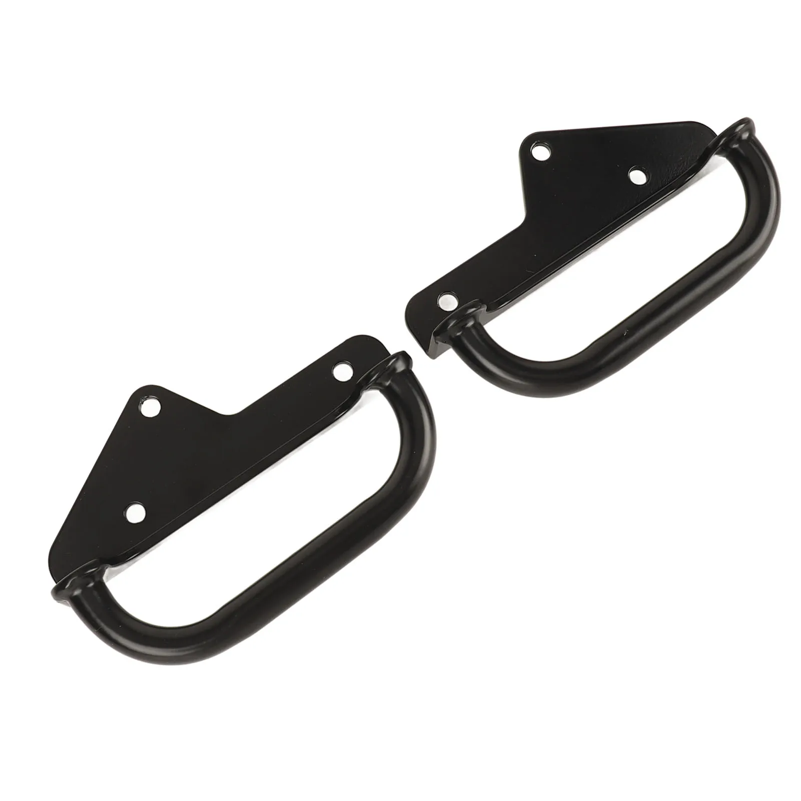 Motorcycle Rear Seat Armrest Left Right Iron Structure Rear Passenger Armrest 1 Pair Anodized  for XSR 900 2022 To 2023