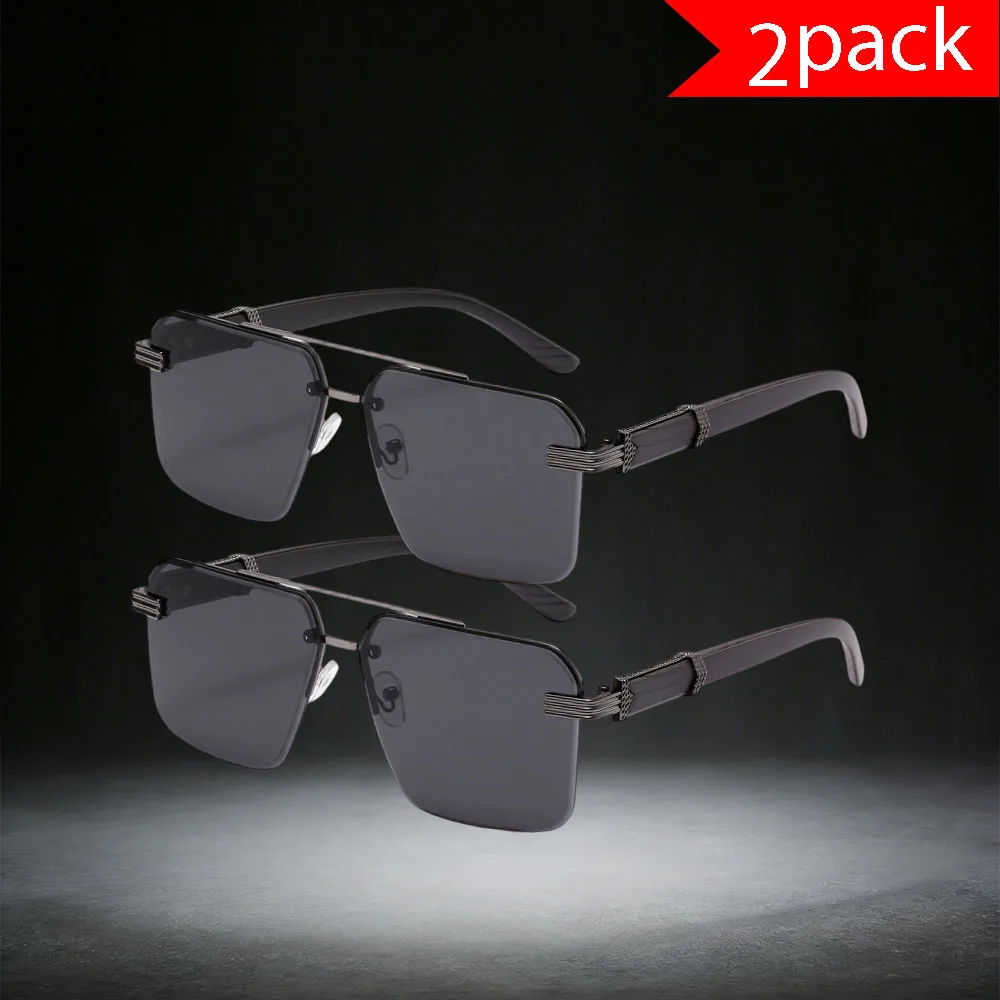 conjunto-de-2-oculos-de-sol-masculinos-estilo-aviador-sem-aro-–-oculos-com-armacao-de-metal-e-lentes-pretas-para-streetwear-e-verao