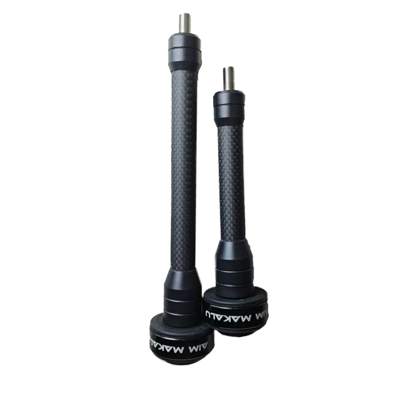 AIM MAKALU 6/8 Inch Carbon Fiber Compound Bow Stabilizer Archery Shock Absorber Damper Balance Bar for Hunting Shooting