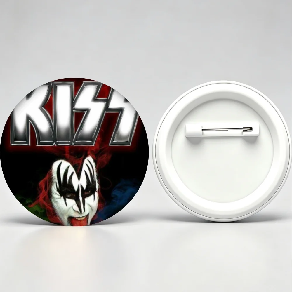 Anime Pins KISS Band,Cartoon Figure Gene Simmons Badge,Handmade Brooches for Backpack Clothes Gifts