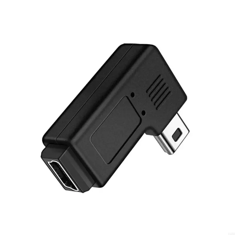 90 درجة اليسار واليمين الزاوية USB صغير ذكر إلى أنثى تمديد محول موصل للكاميرا MP3 MP4