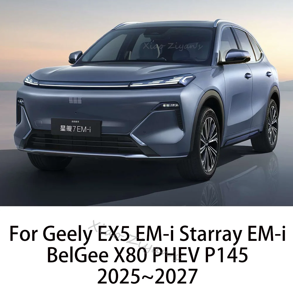 

For Geely EX5 EM-i Starray EM-i BelGee X80 PHEV P145 2025~2027 2026 LHD Car TPE Floor Mats Carpets Protect Interior Accessories