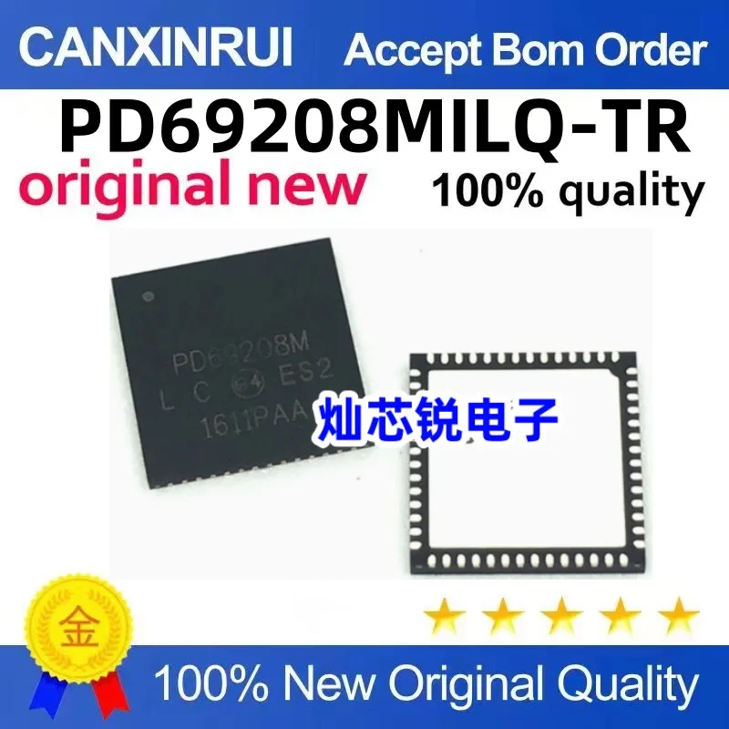 PD69208MILQ-TR Silk Screen PD69208M Power Switch IC QFN-56 Quality Assurance