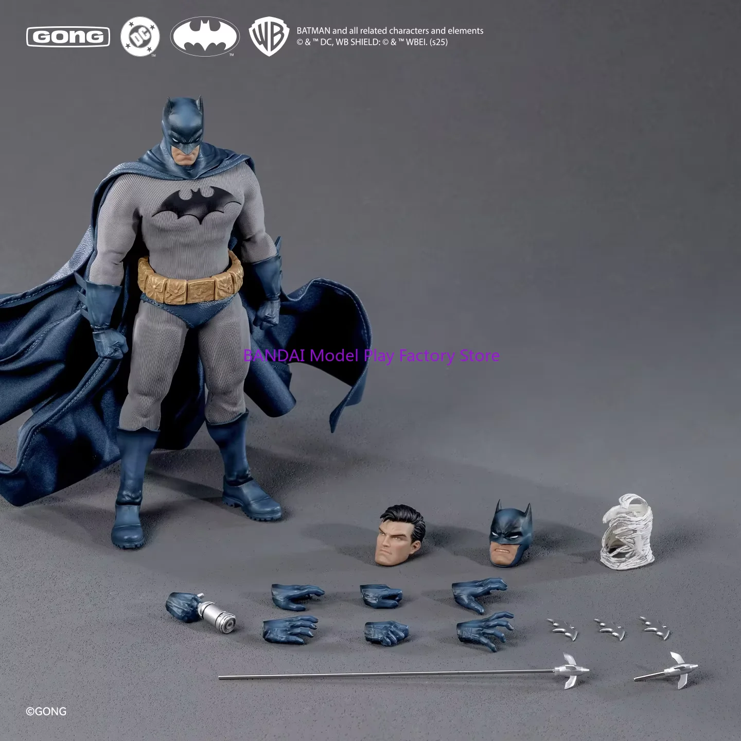 In Stock 100% Authentic Kong DC Batman Hush Action Figure Batman Anime Character Batman Model Collectible Gift Toy - view 5