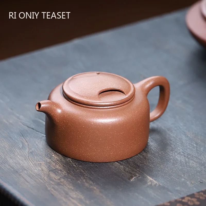 

180ml Creativity Yixing Purple Clay Teapot Handmade Tea Pot Kettle Beauty Tea Infuser Chinese Raw Ore Zisha Tea Set Teaware