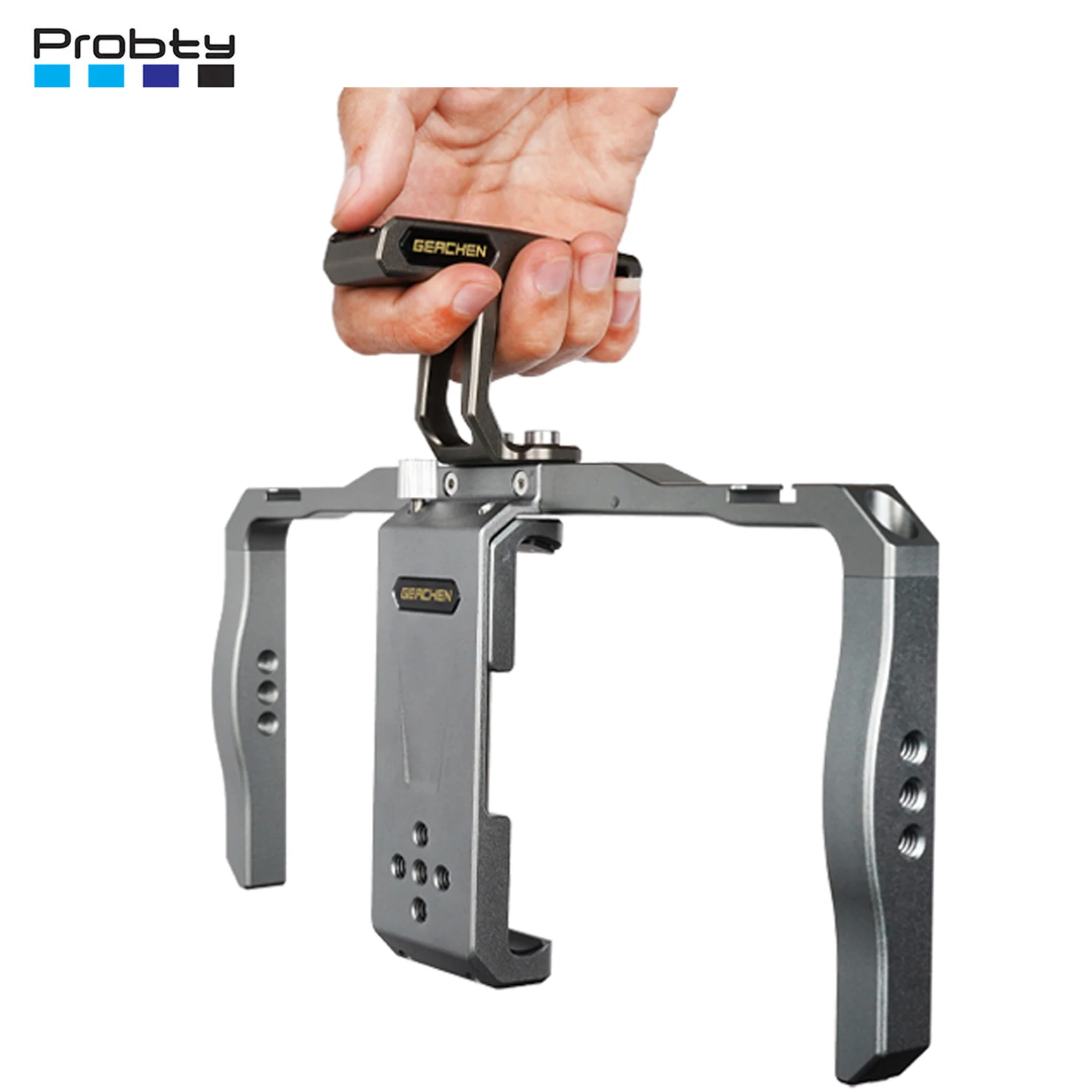 New Universal Mobile Phone handle handgrip Handheld For iPhone 15 Pro /15 Pro Max For iPhone 14 Video Rig Kit