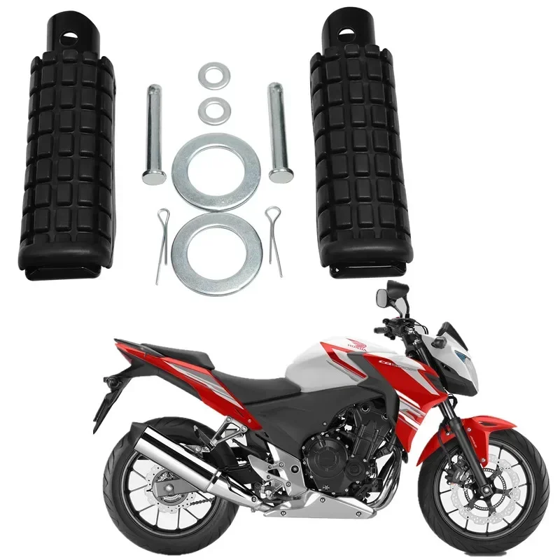 

For Honda CB500F CBR500R 2013-2015 CB500X 2013-2018 CB400X 2017-2018 VTR250 1998-2017 Passenger Footpegs Pegs Acsessories