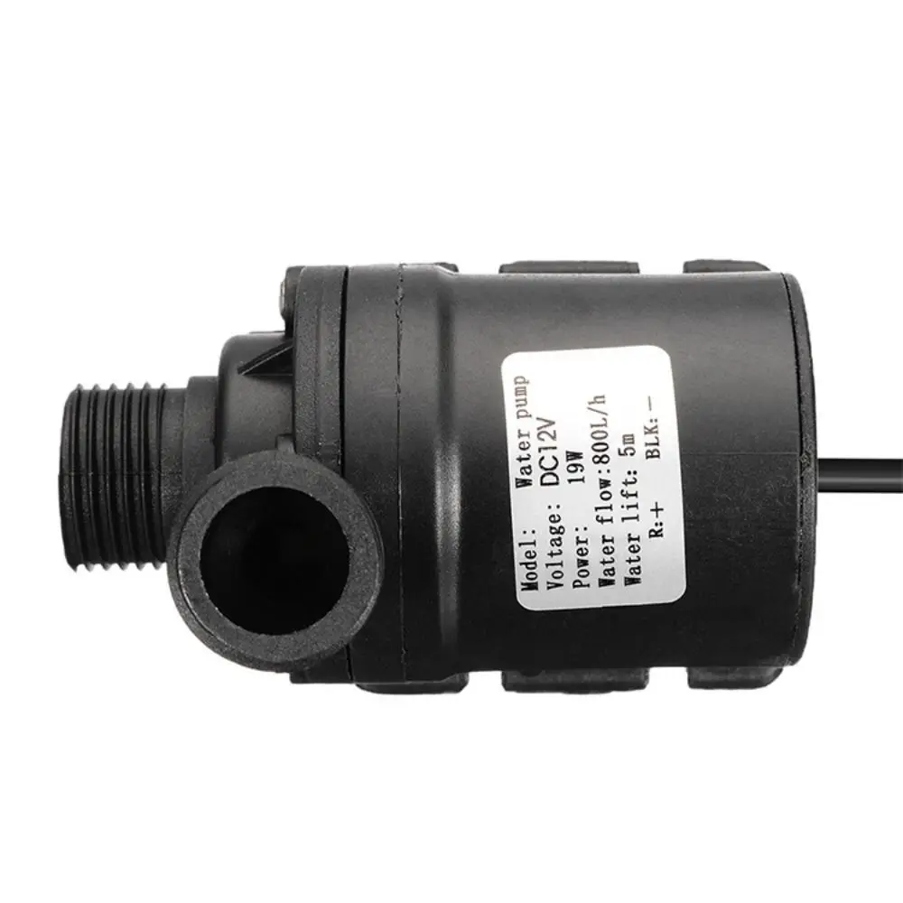 Immagine 6: Pompa Centrifuga DC12V/24V 800L/H IP68 Impermeabile con Motore Brushless, Pompa Acqua Silenziosa e Durevole per Piscine e Sistemi di Raffreddamento