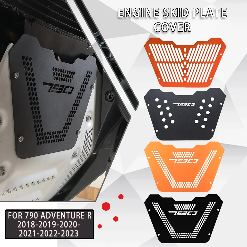 2024 Motorcycles Accessories For KTM 790 890 Adventure R S 2020 2021 2022 2023 Norden 901 Engine Guard Cover Crap Flap Protector