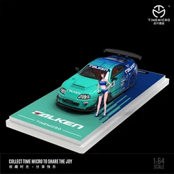 TimeMicro 1:64 Supra A80Z FALKEN painted alloy model