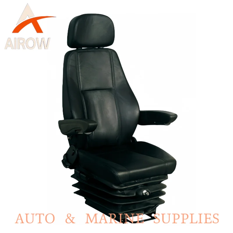 Airow Auto Truck Air Suspension Seats Truck Driver Seats Airbag Shock Absorbing Seats With Ventilation and Heating