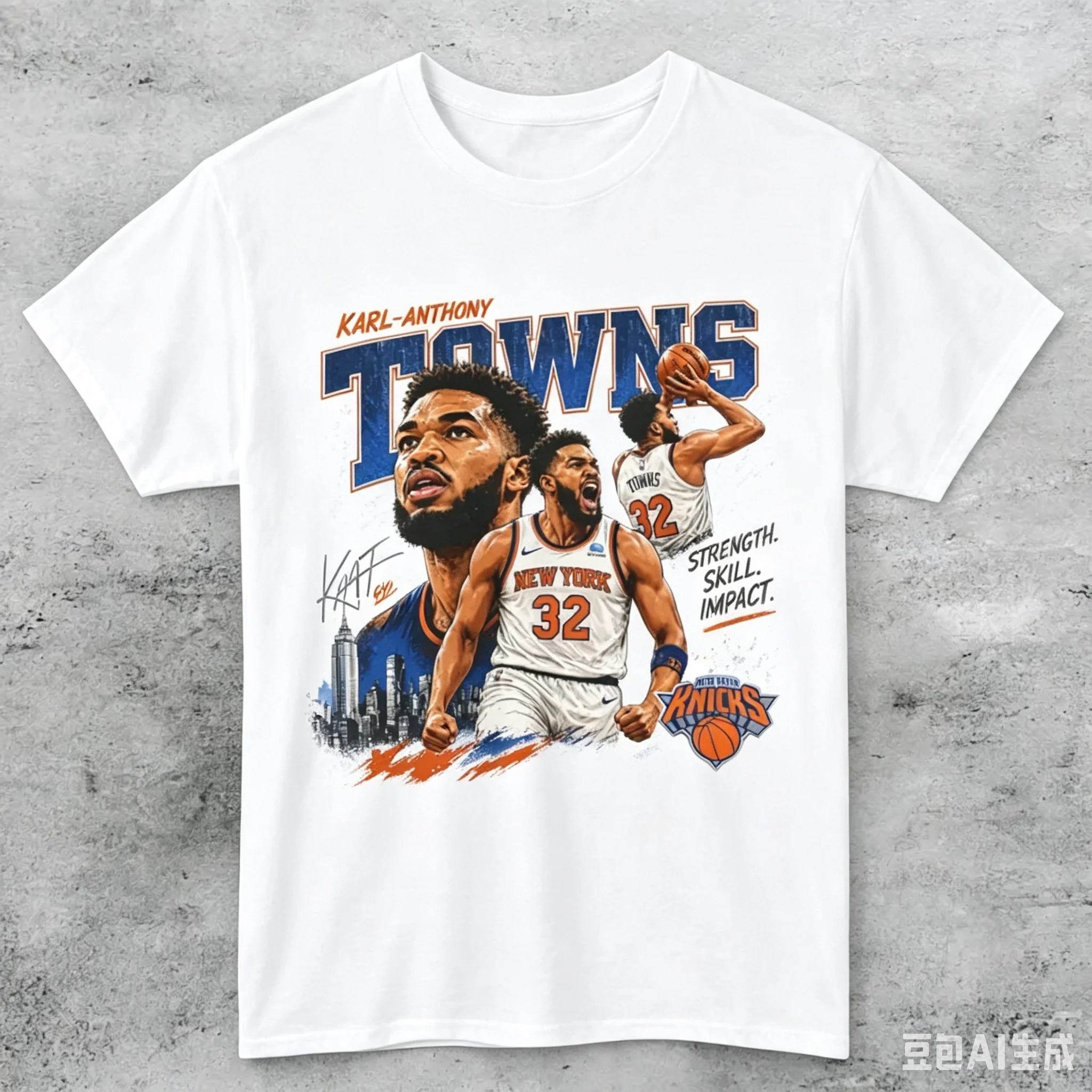2026 Summer Karl Anthony Towns NY VARIANT Unisex T-shirt 100%Cotton Clothing Unisex Men‘s Women's T-Shirt Y2k Popular Casual Tee
