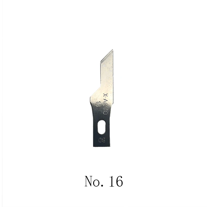 10pcs #11 3 4 4A 16 17 Blades Engraving Non-Slip Metal Scalpel Knife Kit Cutter Craft Knives for Mobile Phone Repair Hand Tools