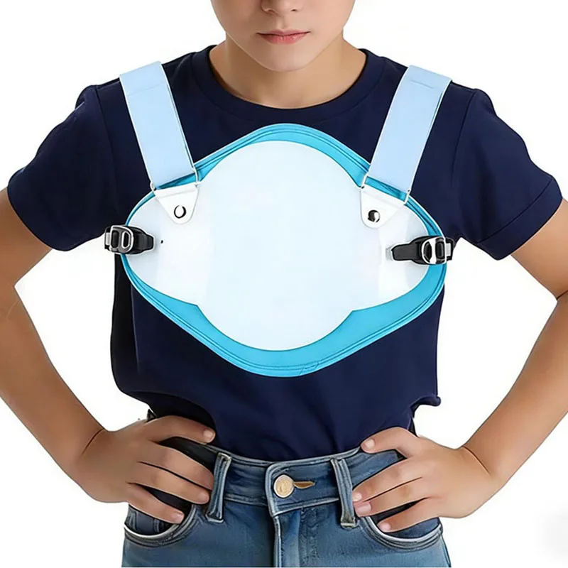 

Children/Kid Pectus Carinatum Orthosis Brace-Adjustable Pigeon Chest Orthosis Support-Ribs Valgus Orthosis Braces