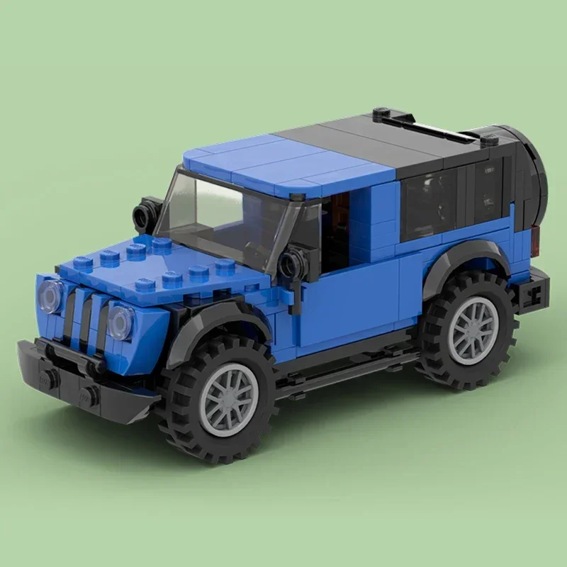 Stadsautomodel Moc Bouwstenen 6-brede Offroad-Snelheidskampioen Technologie Modulaire Blokken Cadeau Kerstspeelgoed Doe-Het-Zelf Sets Assemblage