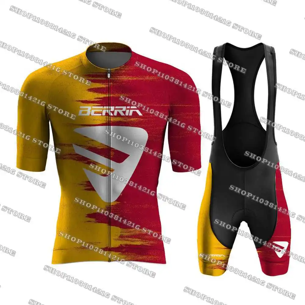 2024 Berria Cycling Jersey Mountain Bike Jersey Maillot Ciclismo Breathable Bicycle Clothing