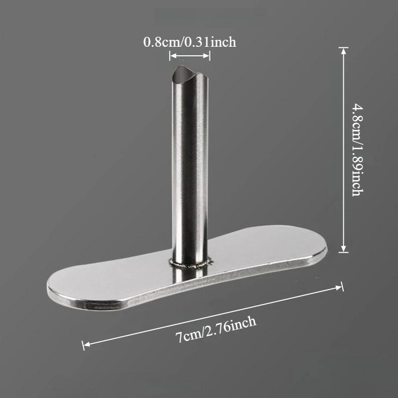 1pc Coconut Opener Stainless Steel Coconut Cutting Knife Reusable Specialized Drill Bit for Piercing Young Coconuts For Home Use
