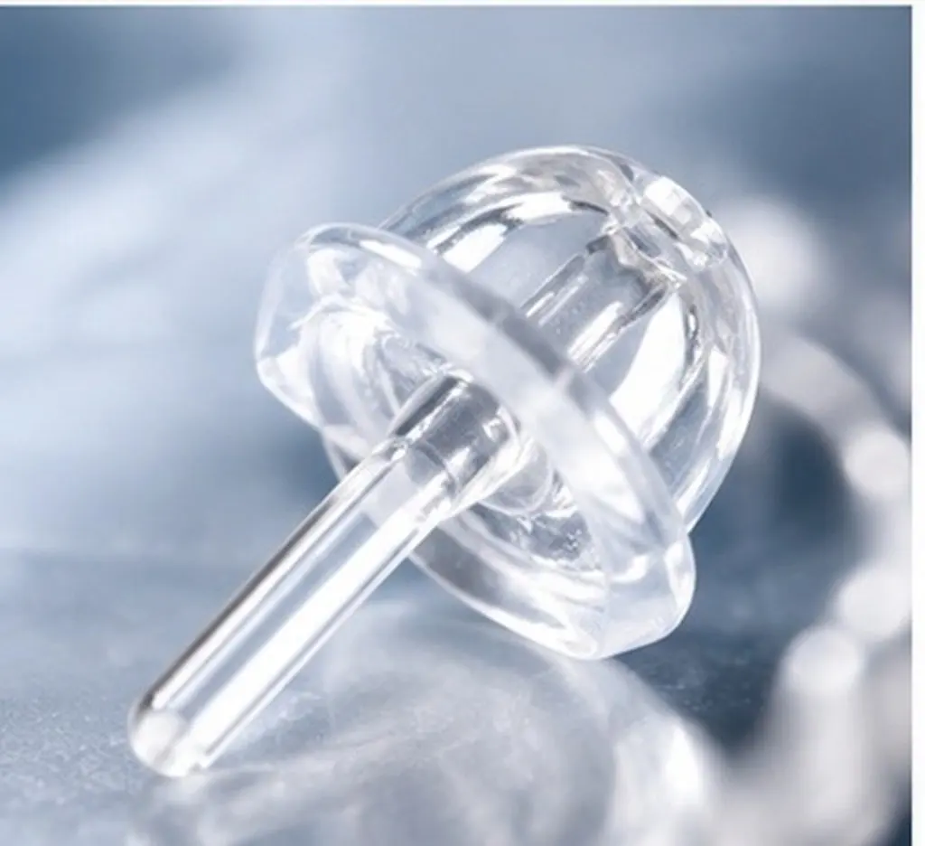 50Pcs Clear Earring Backs for Studs Flat Plastic Soft Silicone Ear Stoppers Secure Locking Safety Back Replacement for Sports