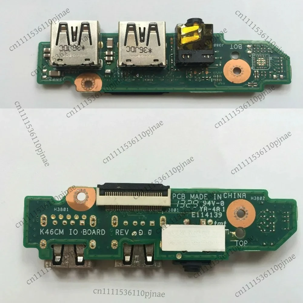 Placa de áudio USB original para ASUS S46C K46 K46CM R405C A46C, modelo K46C original.