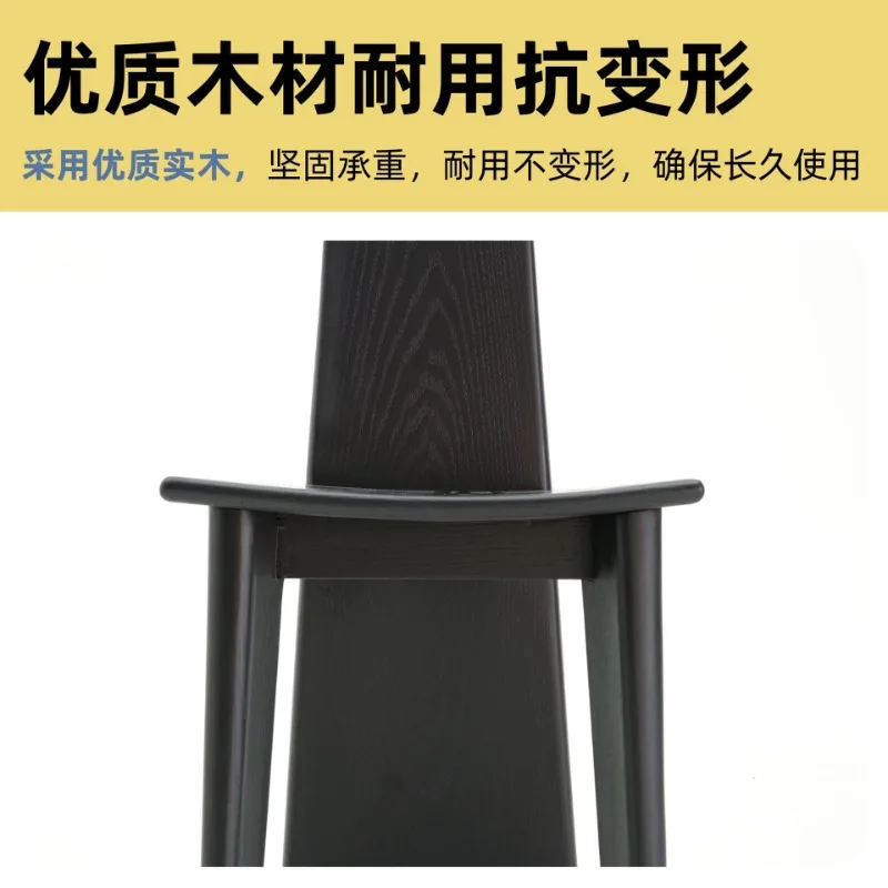 Medieval personalized black armchair modern simplicity