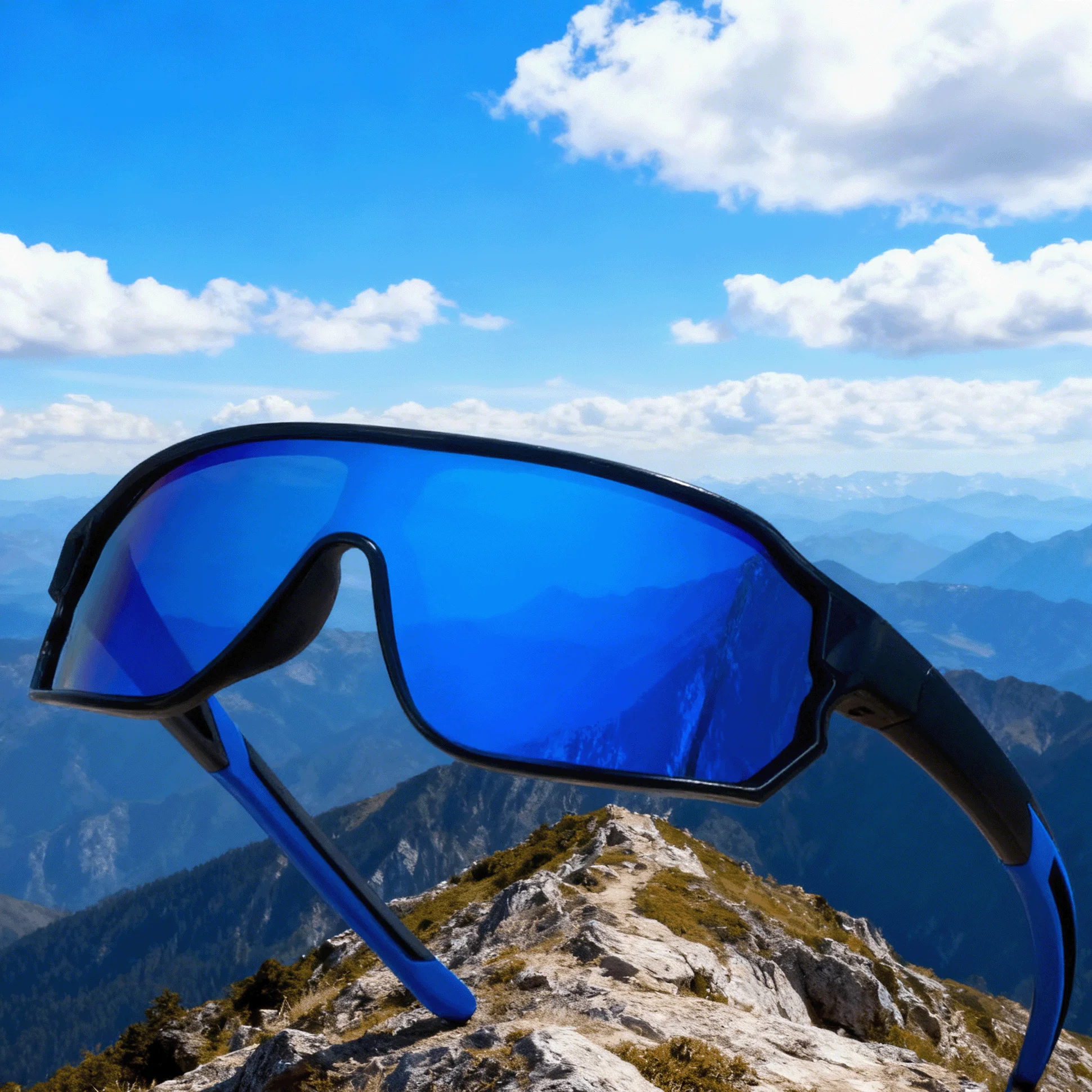 

HD Polarized Sports Sunglasses - Professional Windproof Design for Cycling/Fishing/Driving, UV400 Protection & Anti-Glare Lens​