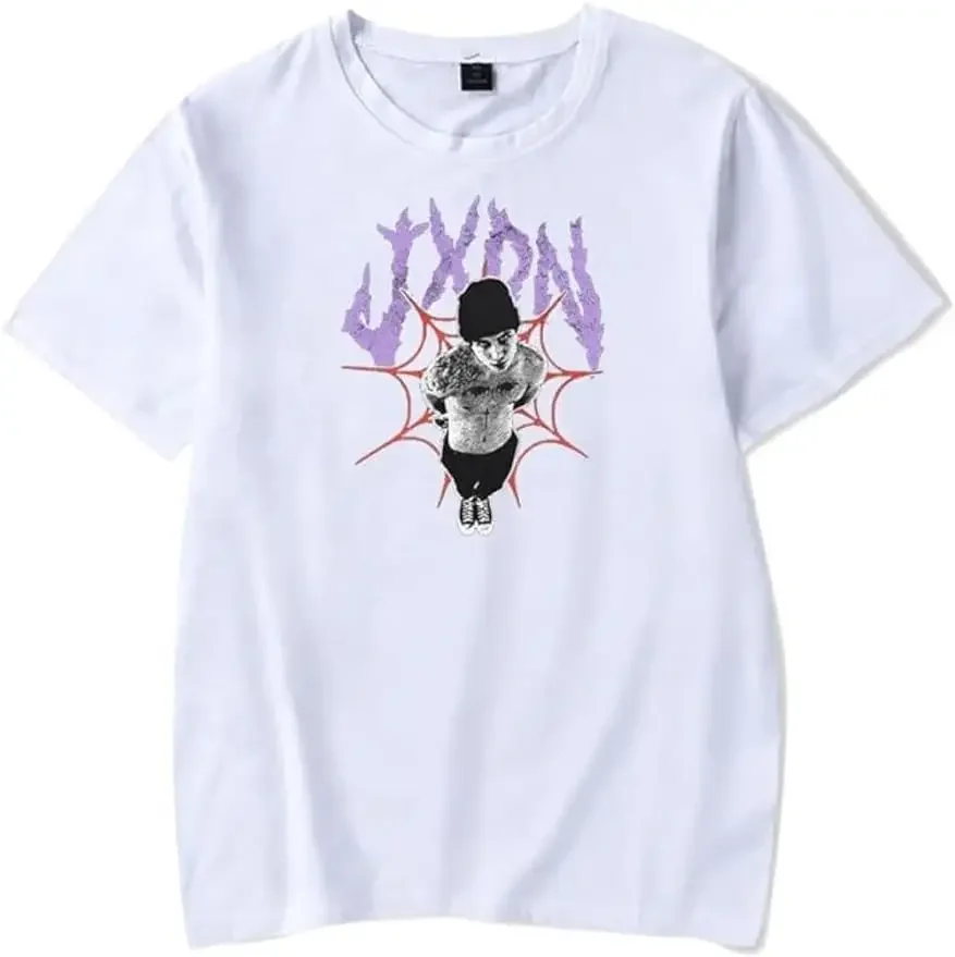 

Jaden Hossler Merch JXDN T-Shirt Short Sleeve Crew Neck Casual Sweatshirt Tee Unisex