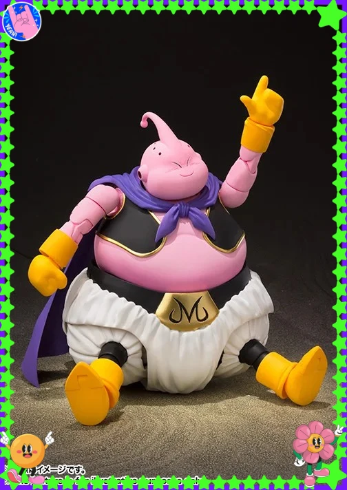 

Original Genuine Model BANDAI SHF Dragon Ball 18cm Majin Boo Good Action Figure Collectible Model Decoration